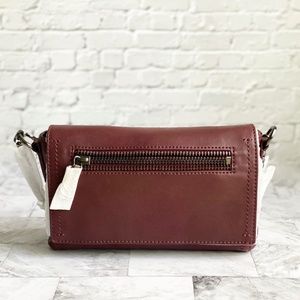 Frye Lena Chain Leather Crossbody Bag